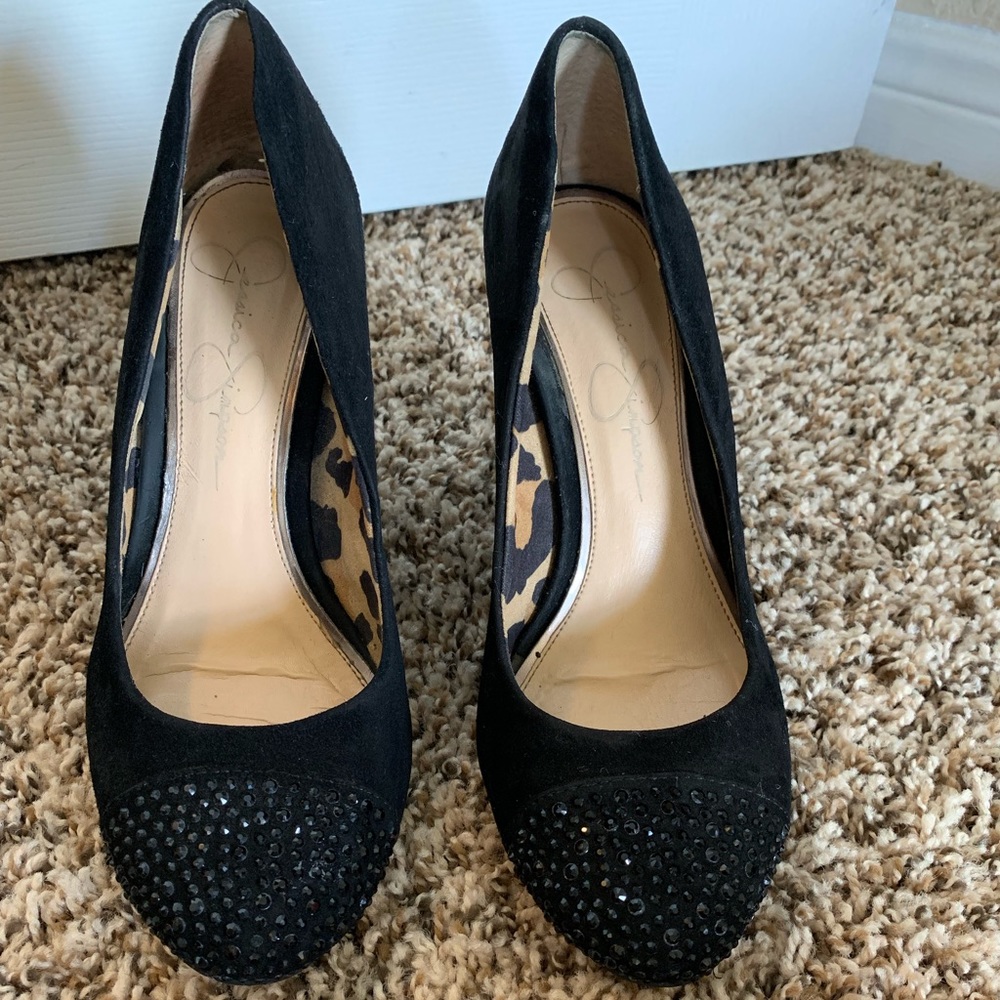 Jessica Simpson Suede Wedges